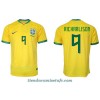 Camiseta de fútbol Brasil Richarlison 9 Primera Equipación Mundial 2022 - Hombre